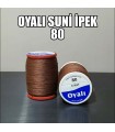 4 Katlı Suni İpek Oya İpleri - 80