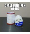 4 Katlı Suni İpek Oya İpleri - Optik Beyaz