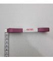 1 Cm- Saten Kurdele Açık  Bordo