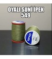 4 Katlı Suni İpek Oya İpleri - 549