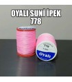 4 Katlı Suni İpek Oya İpleri - 778