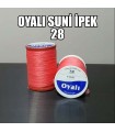 4 Katlı Suni İpek Oya İpleri -  28