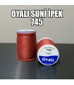 4 Katlı Suni İpek Oya İpleri -  745