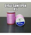 4 Katlı Suni İpek Oya İpleri - 85