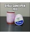 4 Katlı Suni İpek Oya İpleri - 103