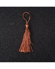 25 ADET - İTHAL PÜSKÜL - 8 CM - KAHVERENGİ
