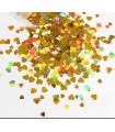 Epoksi Süsleme Glitter Pul Kalp Janjan Gold-5 gr