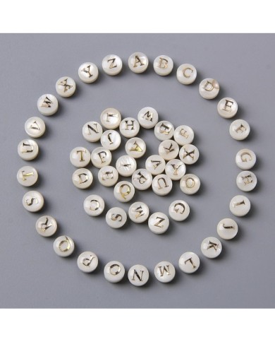 Sedef Varaklı Harf - B - 1 adet - 8mm