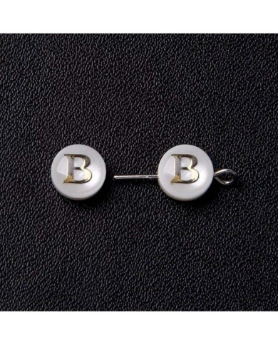 Sedef Varaklı Harf - B - 1 adet - 8mm