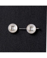 Sedef Varaklı Harf - D - 1 adet - 8mm