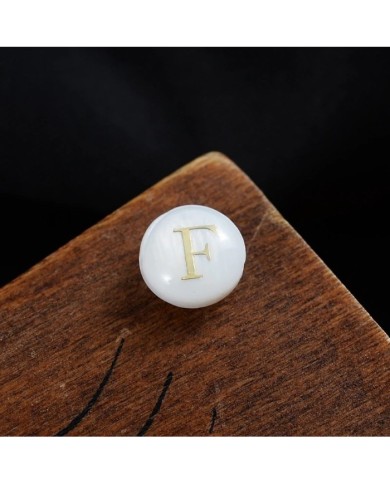 Sedef Varaklı Harf - F - 1 adet - 8mm