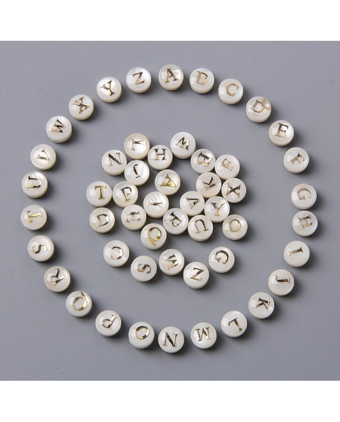 Sedef Varaklı Harf - F - 1 adet - 8mm