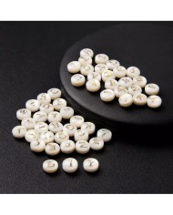 Sedef Varaklı Harf - G - 1 adet - 8mm