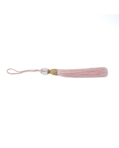 50 ADET - BONCUKLU PÜSKÜL AÇIK PEMBE - 10 CM - A