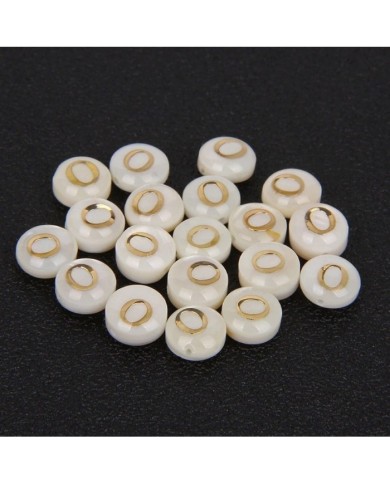 Sedef Varaklı Harf - O - 1 adet - 8mm