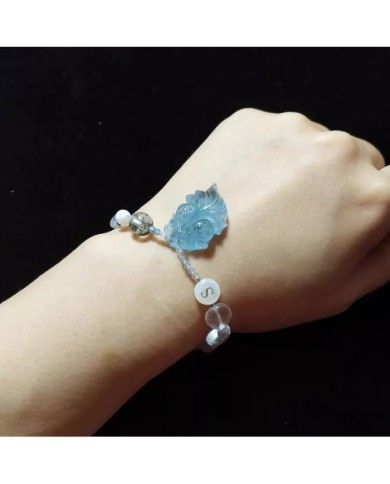 Sedef Varaklı Harf - Q - 1 adet - 8mm