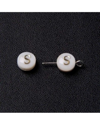 Sedef Varaklı Harf - S - 1 adet - 8mm