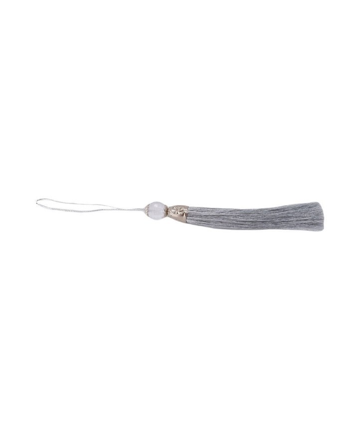 100 ADET - BONCUKLU PÜSKÜL GRİ - 10 CM - G