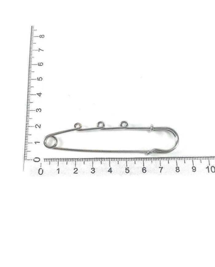 10 adet - İskoç İğnesi - 8cm