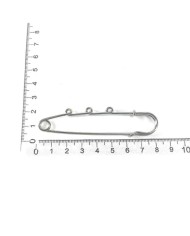 10 adet - İskoç İğnesi - 8cm