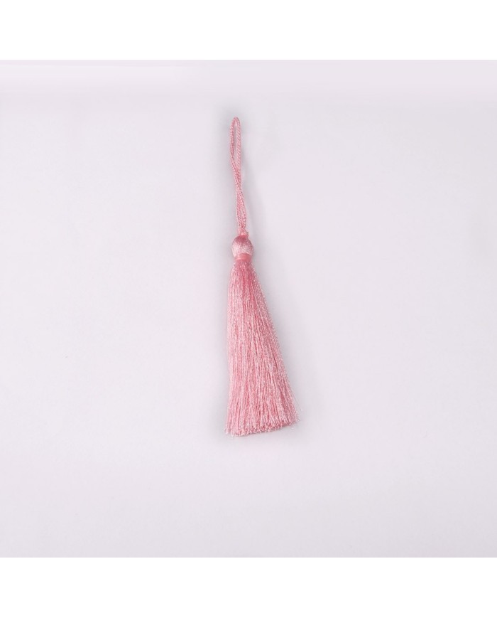 10 ADET - İPEK PÜSKÜL 7-8 CM - PEMBE