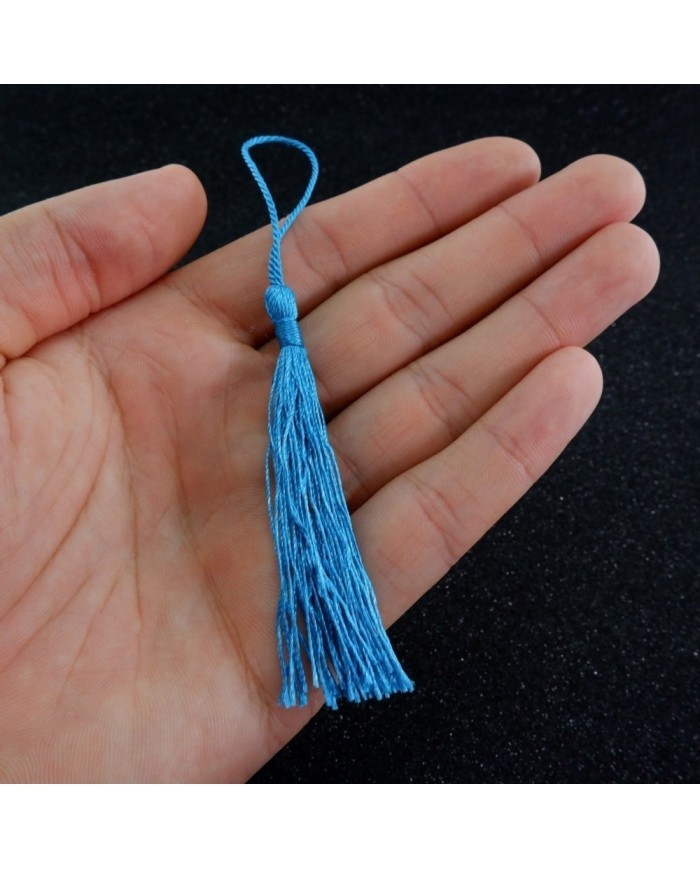 25 ADET - İTHAL PÜSKÜL - 8 CM - MAVİ