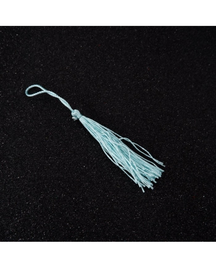 25 ADET - İTHAL PÜSKÜL - 8 CM - BEBE MAVİSİ