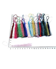 25 ADET - İTHAL PÜSKÜL - 8 CM - KOYU PEMBE