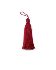 12cm İPEK Püskül - Bordo - 10 adet