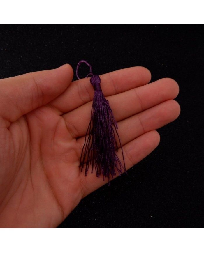 25 ADET - İTHAL PÜSKÜL - 8 CM - MOR