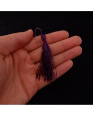 25 ADET - İTHAL PÜSKÜL - 8 CM - MOR