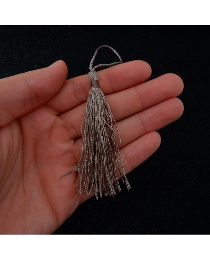 25 ADET - İTHAL PÜSKÜL - 8 CM - GRİ