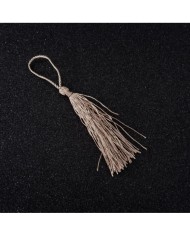 25 ADET - İTHAL PÜSKÜL - 8 CM - GRİ