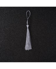 25 ADET - İTHAL PÜSKÜL - 8 CM - GRİ