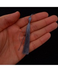 25 ADET - İTHAL PÜSKÜL - 8 CM - GRİ