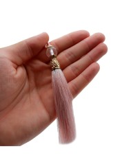 10 ADET - BONCUKLU PÜSKÜL AÇIK PEMBE - 10 CM - A