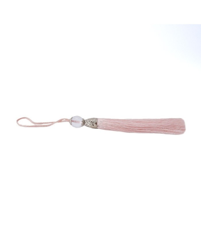 10 ADET - BONCUKLU PÜSKÜL AÇIK PEMBE - 10 CM - G