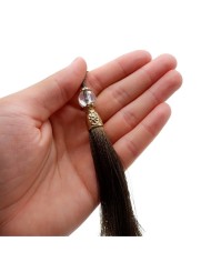 50 ADET - BONCUKLU PÜSKÜL KAHVERENGİ - 10 CM - A