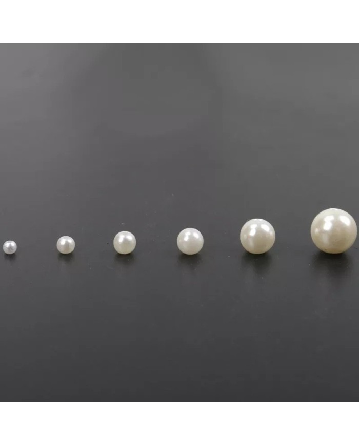 Plastik Lüks Inciler 5 mm 250 gr