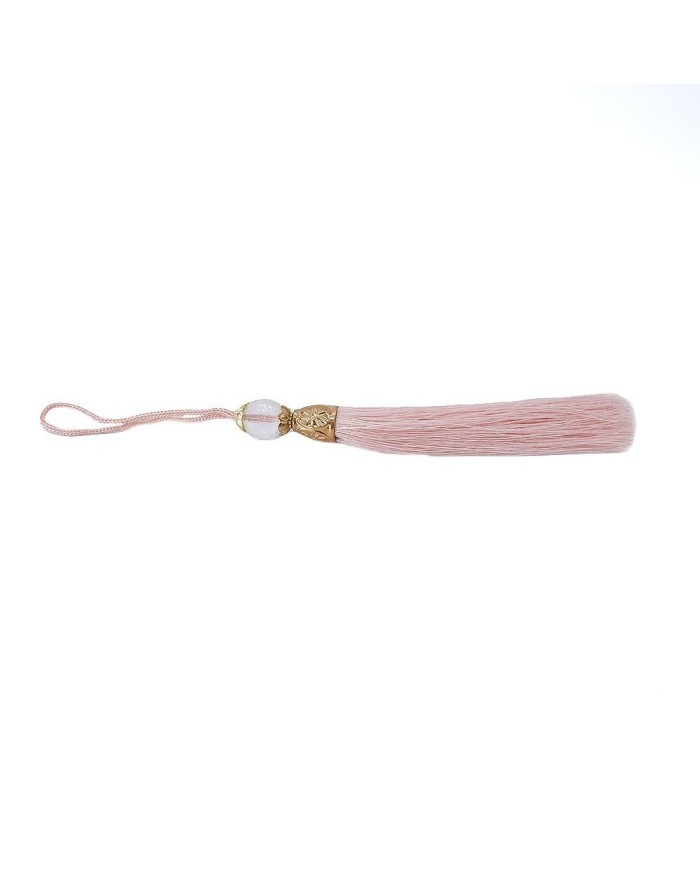 100 ADET - BONCUKLU PÜSKÜL AÇIK PEMBE - 10 CM - A