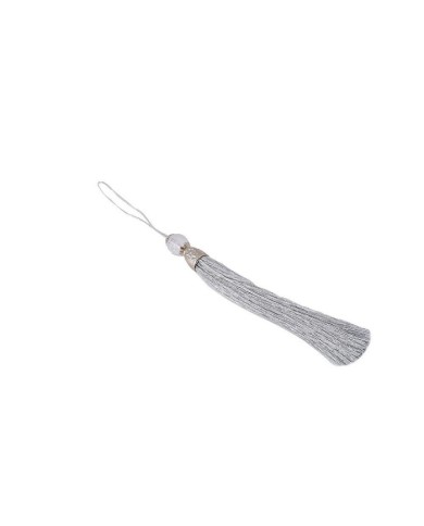 100 ADET - BONCUKLU PÜSKÜL GRİ - 10 CM - G