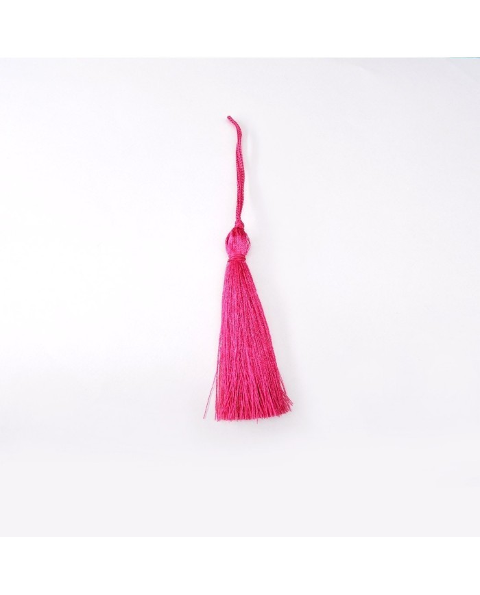 10 ADET - İPEK PÜSKÜL 7-8 CM - PEMBE