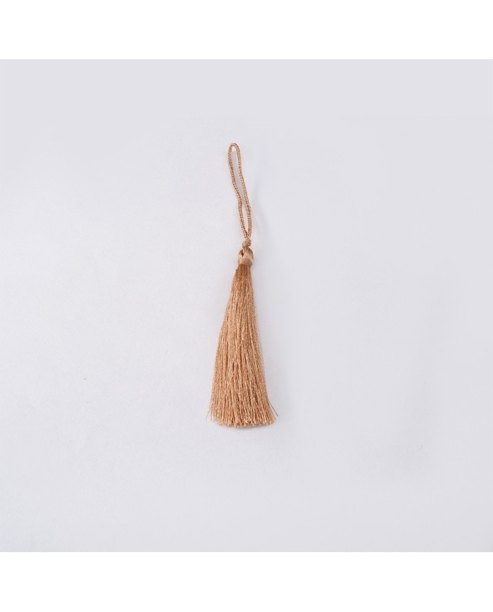 10 ADET - İPEK PÜSKÜL 7-8 CM - BEJ