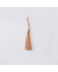 10 ADET - İPEK PÜSKÜL 7-8 CM - BEJ