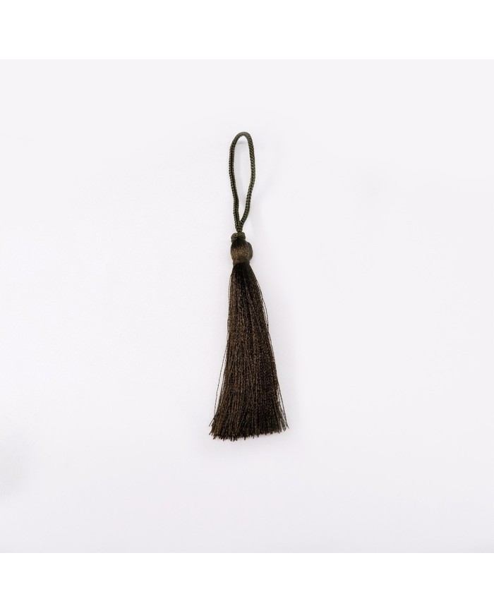 30 ADET -İPEK  PÜSKÜL 7-8 CM - HAKİ