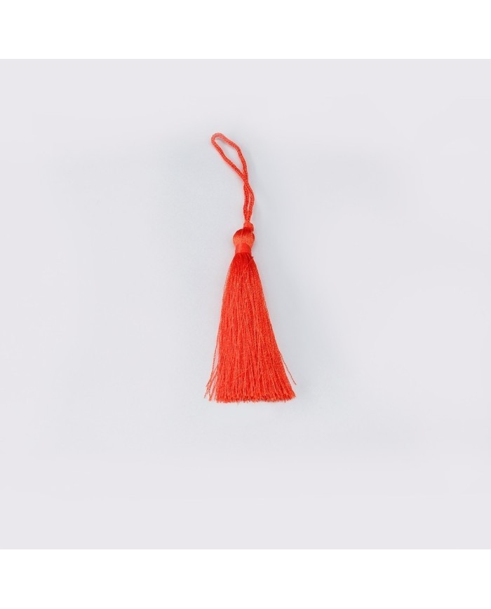 30 ADET - İPEK PÜSKÜL 7-8 CM- KIRMIZI