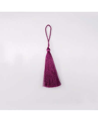 30 ADET -  İPEK PÜSKÜL 7-8 CM - MOR