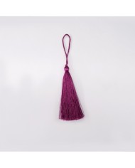 30 ADET -  İPEK PÜSKÜL 7-8 CM - MOR