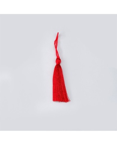 30 ADET -  İPEK PÜSKÜL 7-8 CM - KIRMIZI