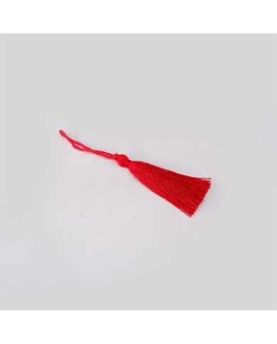 30 ADET -  İPEK PÜSKÜL 7-8 CM - KIRMIZI